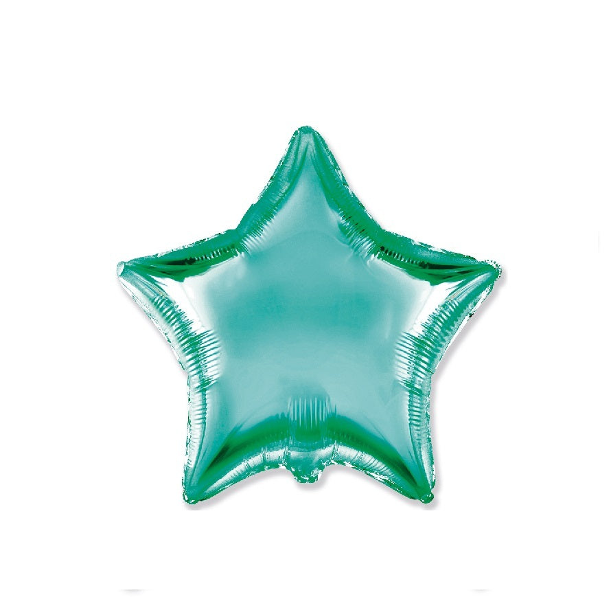 Globo Estrella turquesa 18″/45cm