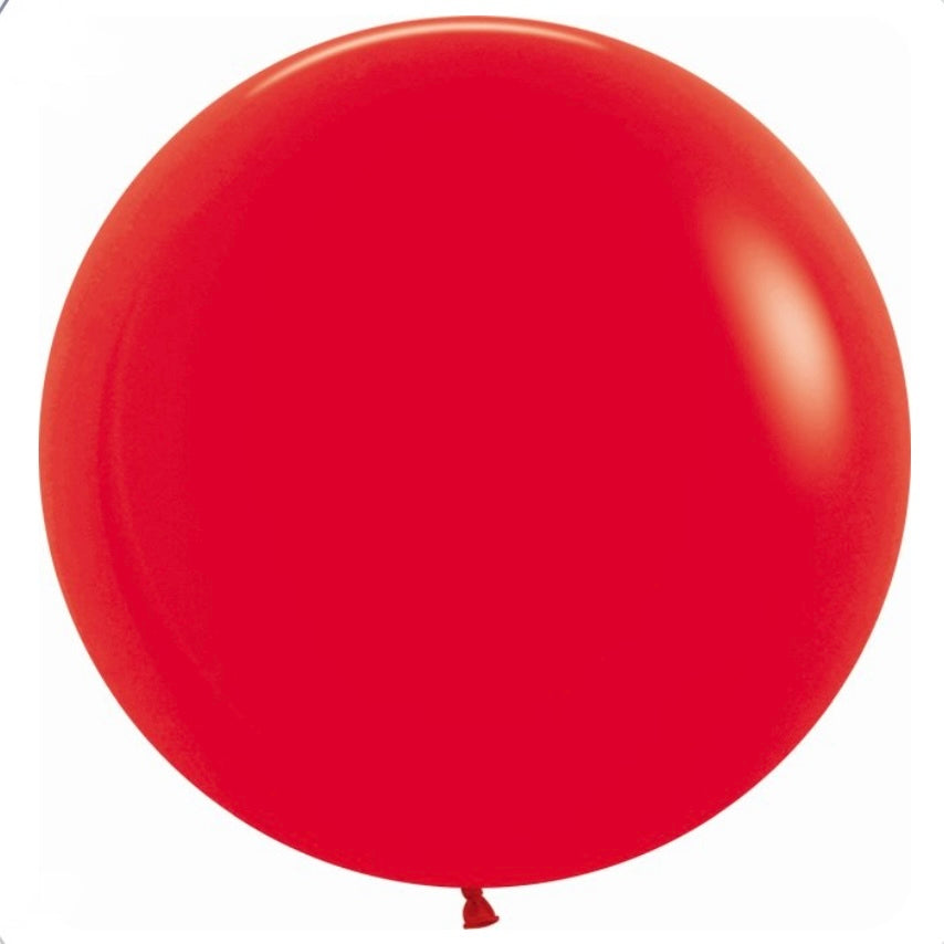 Globo de Látex Rojo 24" 60cm)