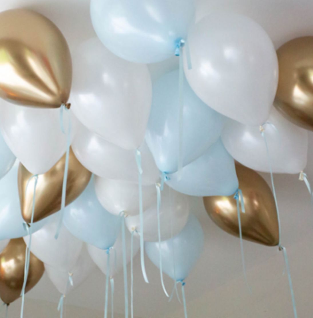 * Pack de Globos de látex para el techo mate