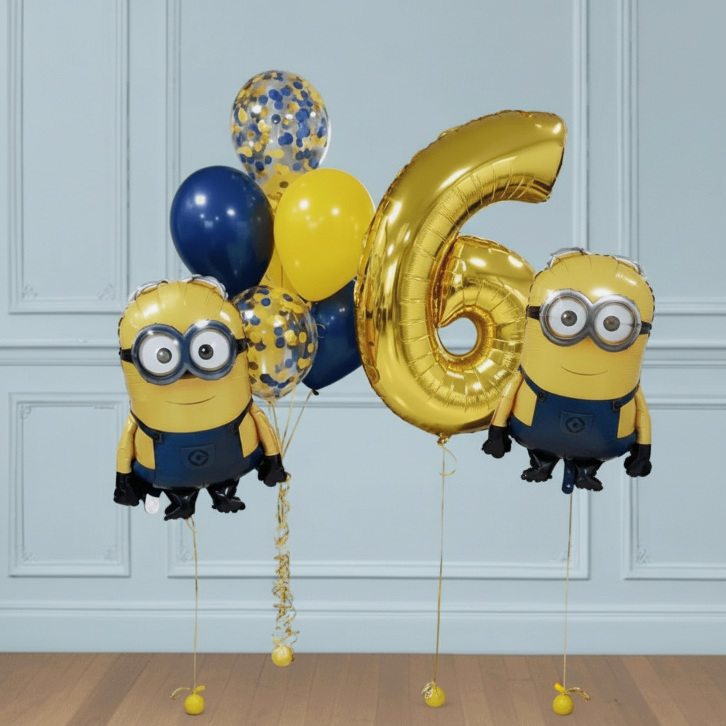 Ramo de globos Minions