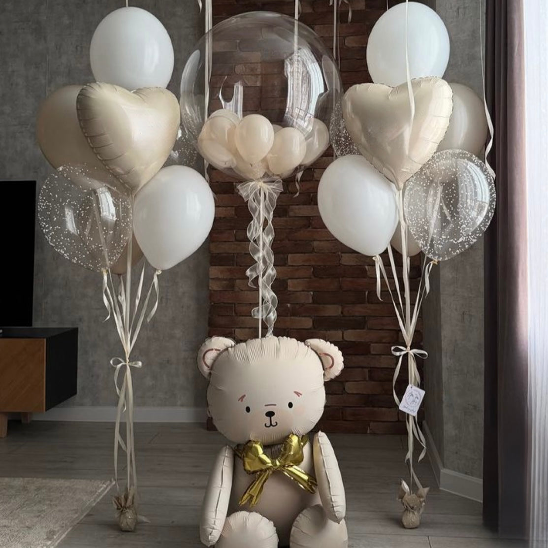 Conjunto de globos para recien nacidos