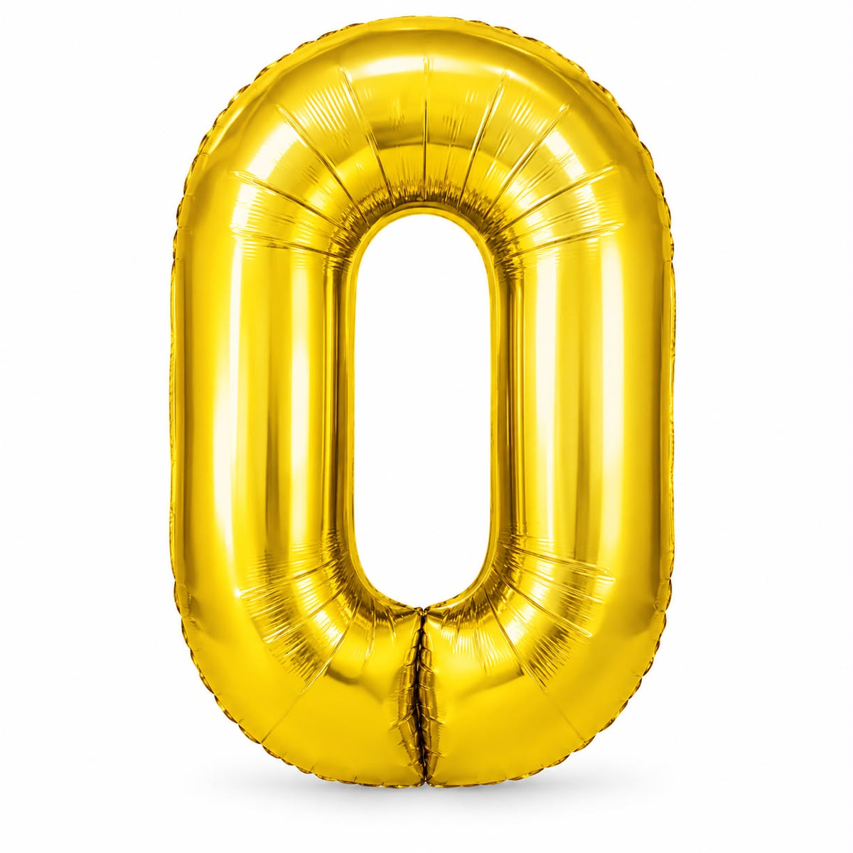 Globo Número Dorado. 0