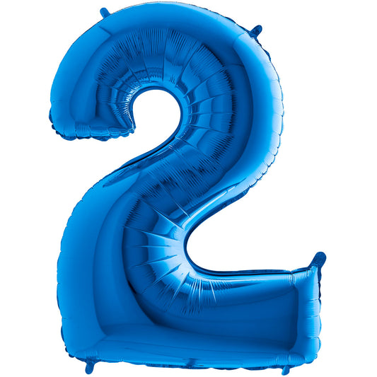 Globo Número Azul. 2