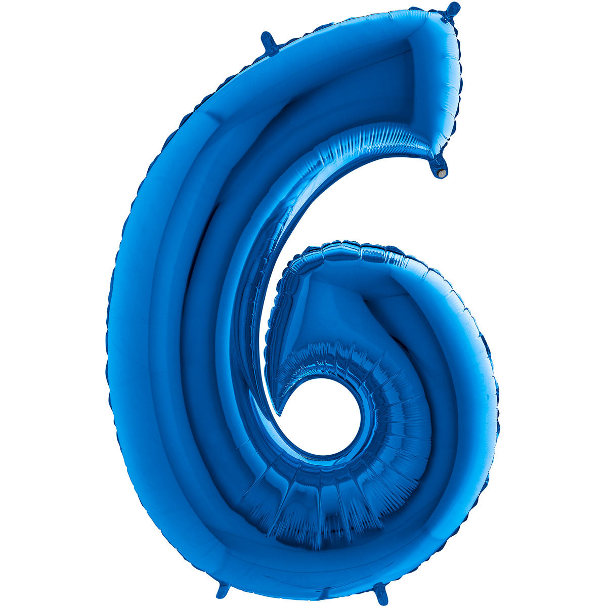 Globo Número Azul. 6