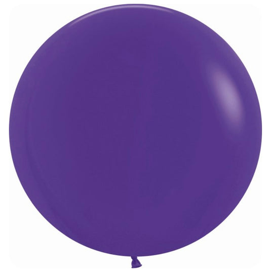 Globo de látex violeta 24" (60cm)