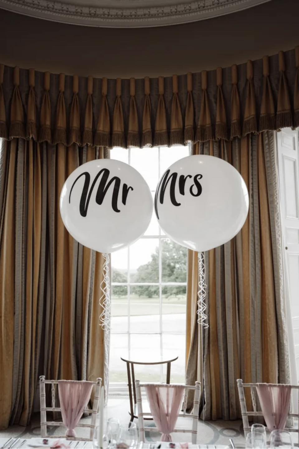 2 globos gigantes para novios