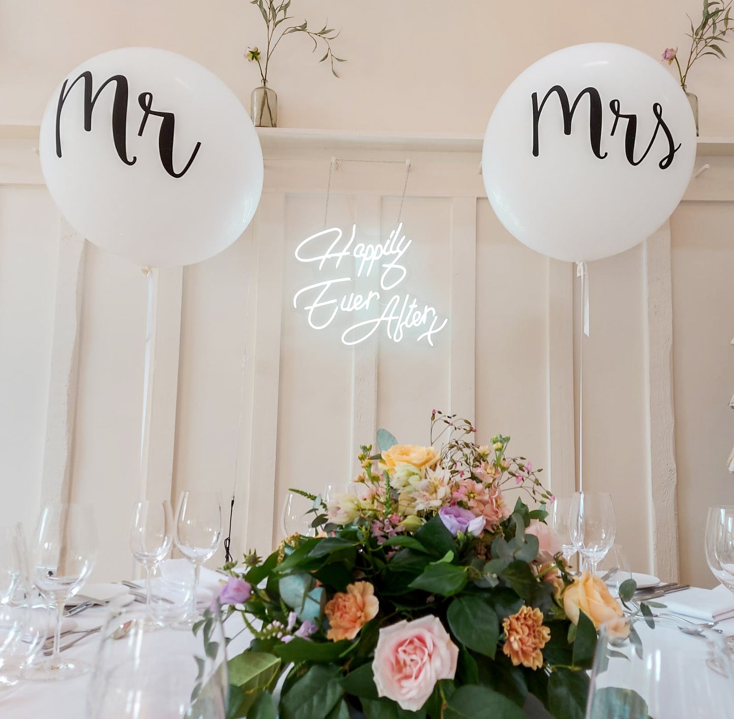 2 globos gigantes para novios
