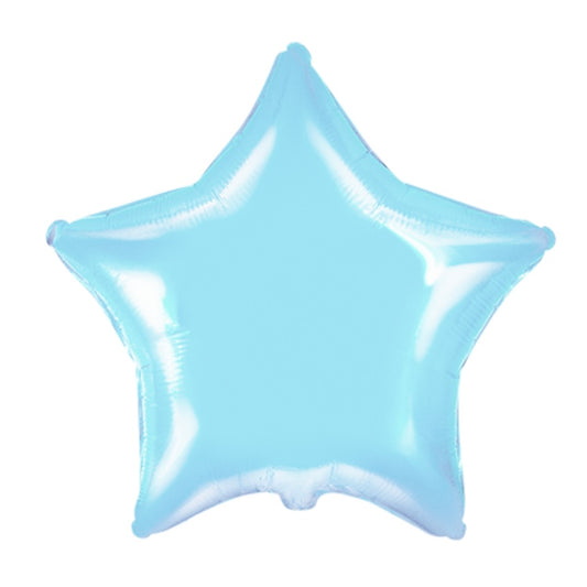 Globo Estrella pastel azul bebè gigante 32″/81cm
