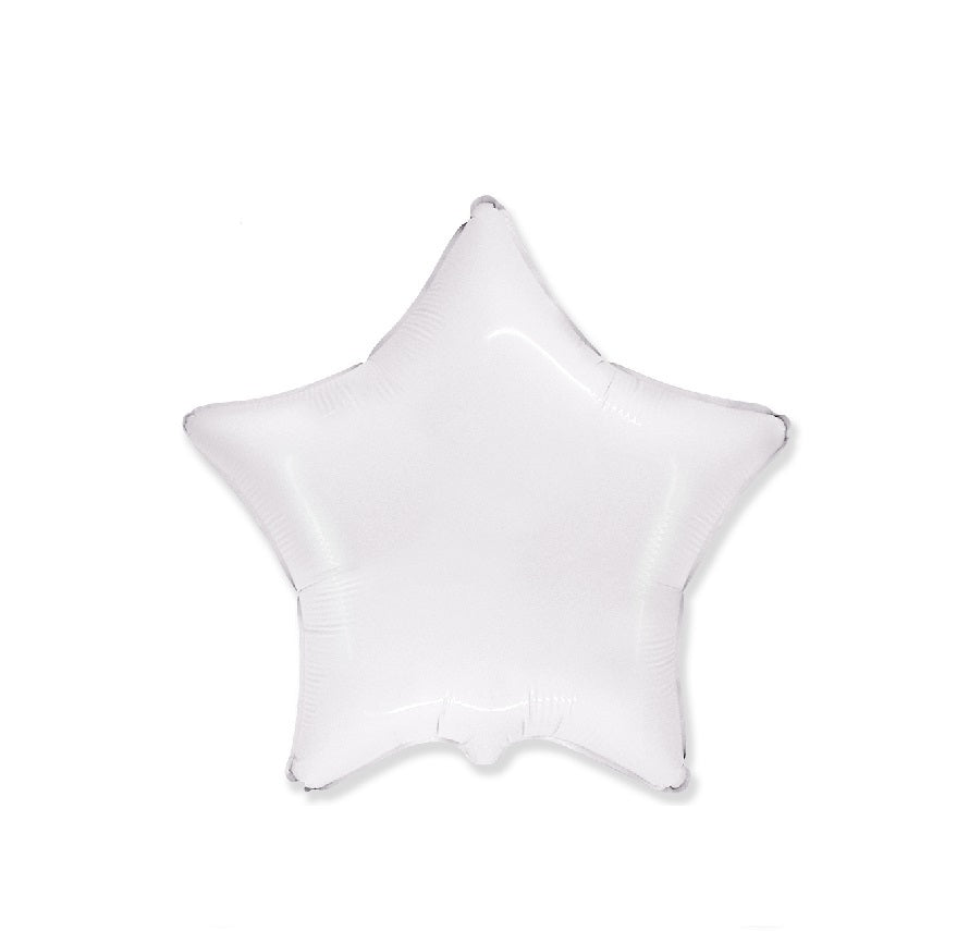 Globo Estrella blanca 18″/45cm