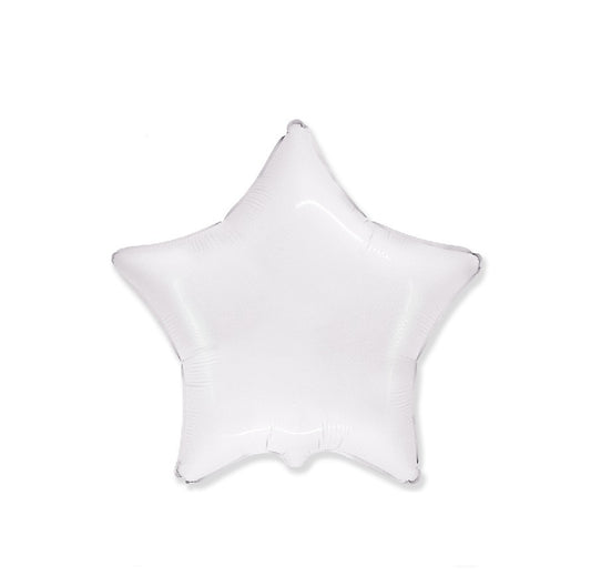 Globo Estrella blanca 18″/45cm