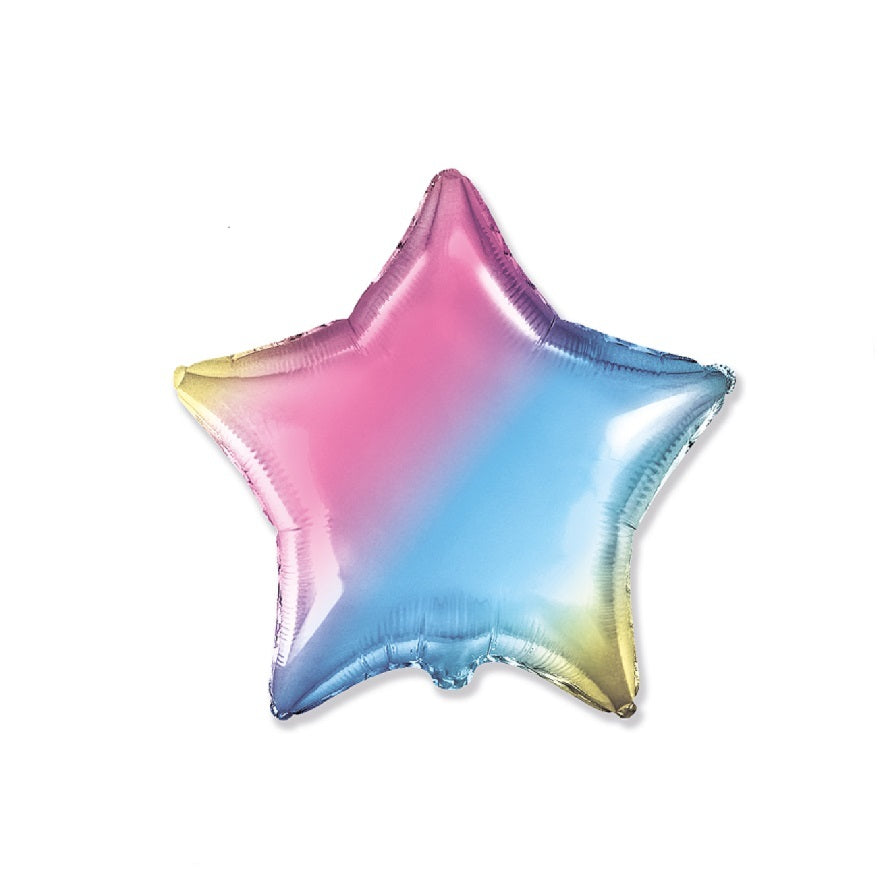 Globo Estrella degradado 18″/45cm