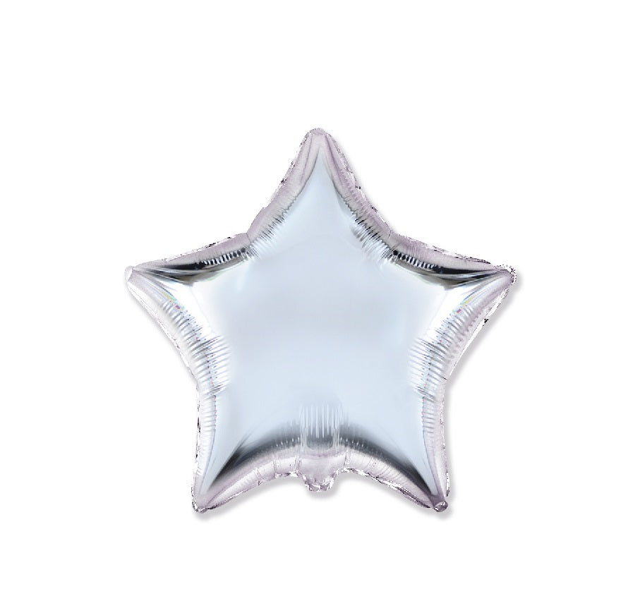 Globo Estrella plata 18″/45cm