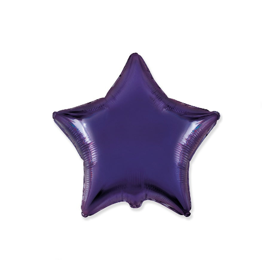 Globo Estrella violeta gigante 32″/81cm