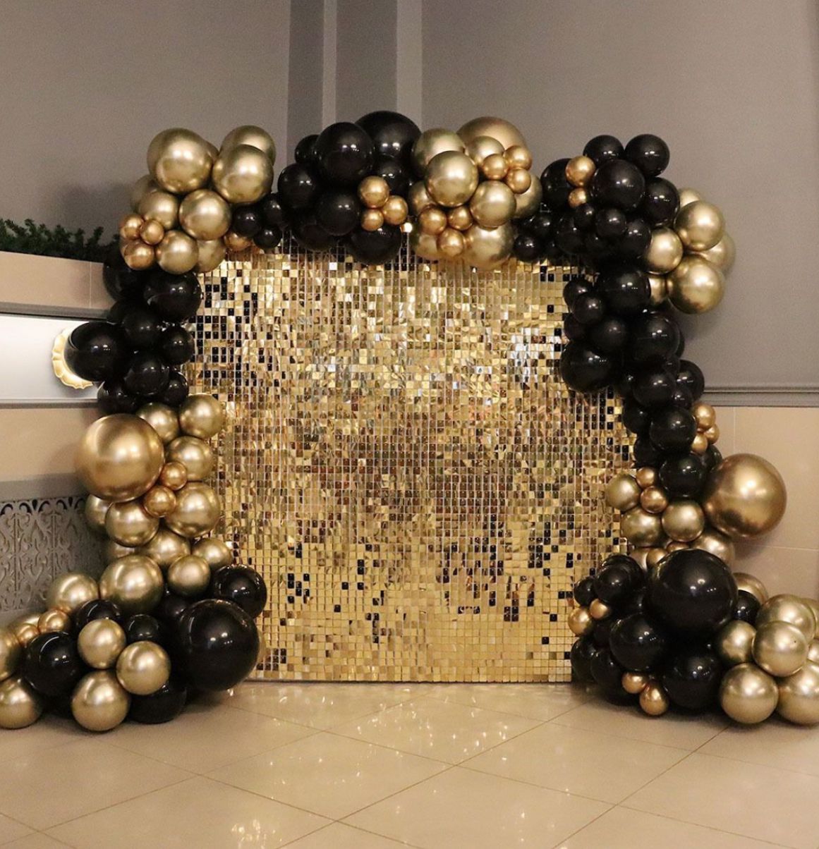 Panel de Lentejuelas con Globos