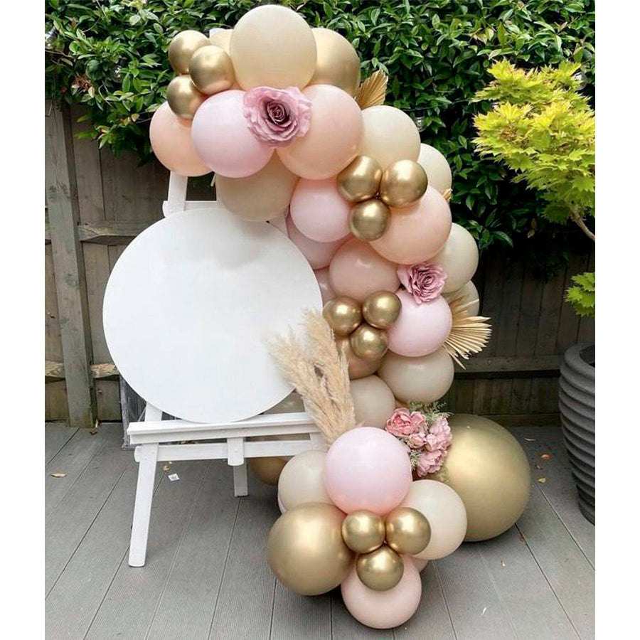 Globos de Bienvenida con flores
