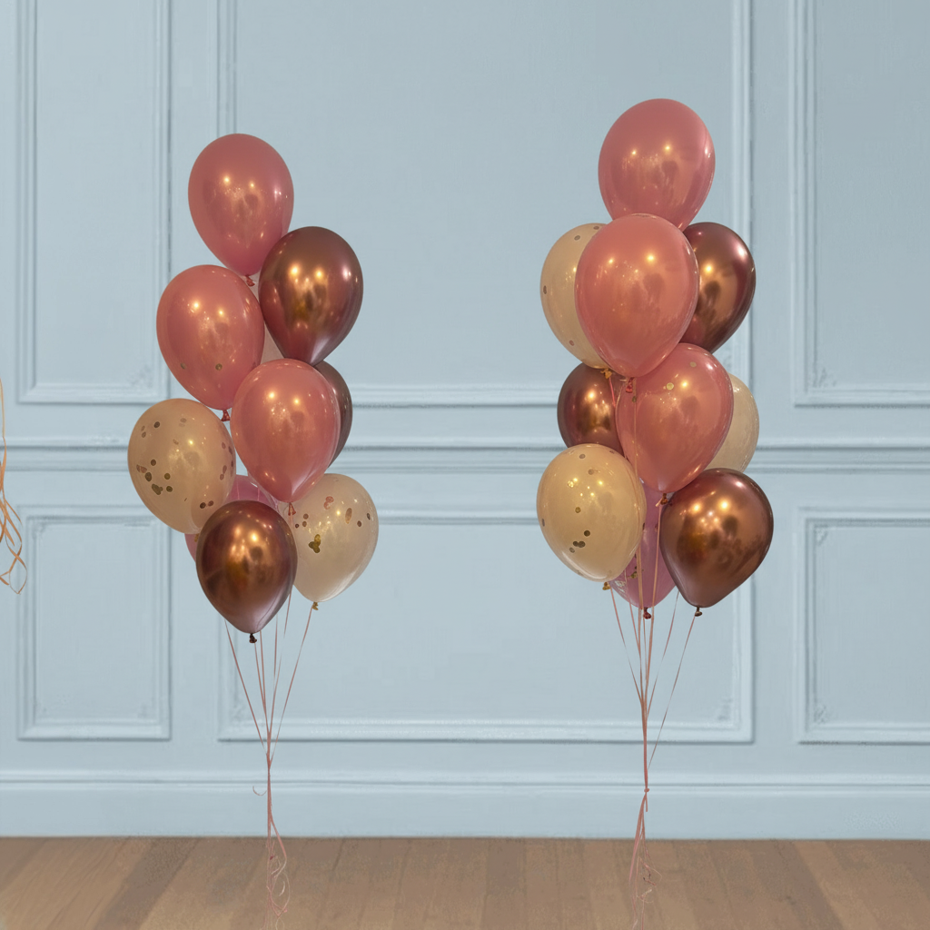 Globos de Estrellas doradas