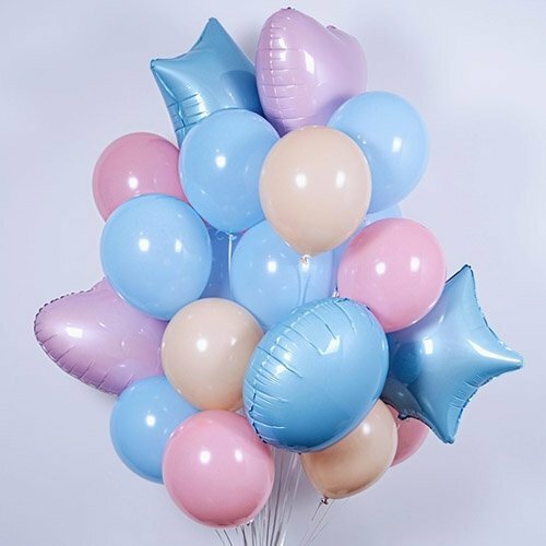 Fuente de Globos Pastel