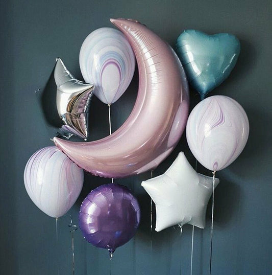 Ramo de globos Luna