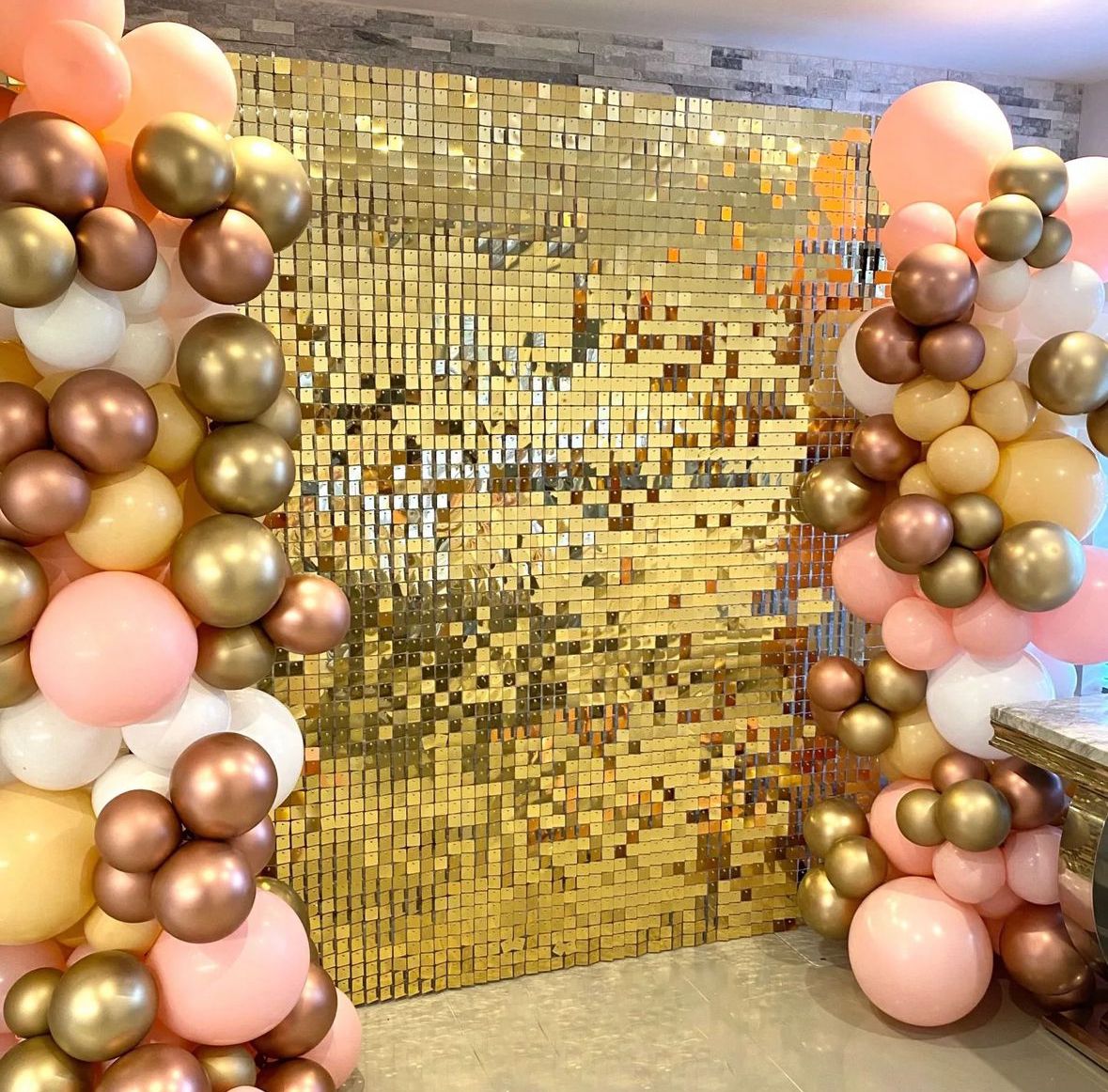 Panel de Lentejuelas con Globos