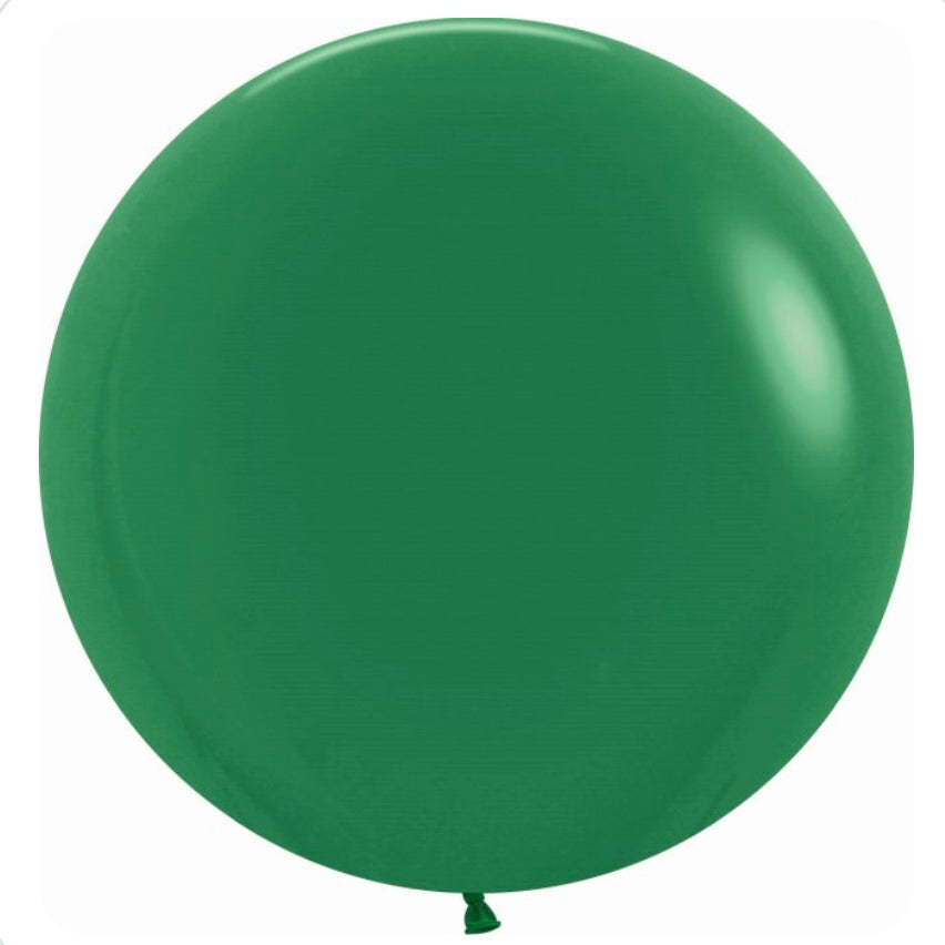 Globo de látex verde oscuro 24" (60cm)