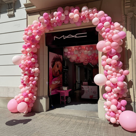 Arco de globos para entrada