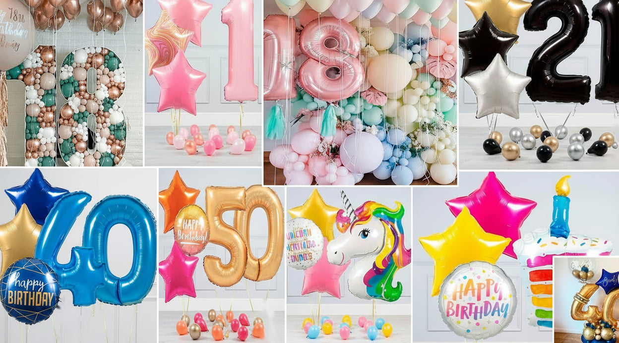 Globo Compleaños: globos y decoraciones que hacen volar la fiesta
