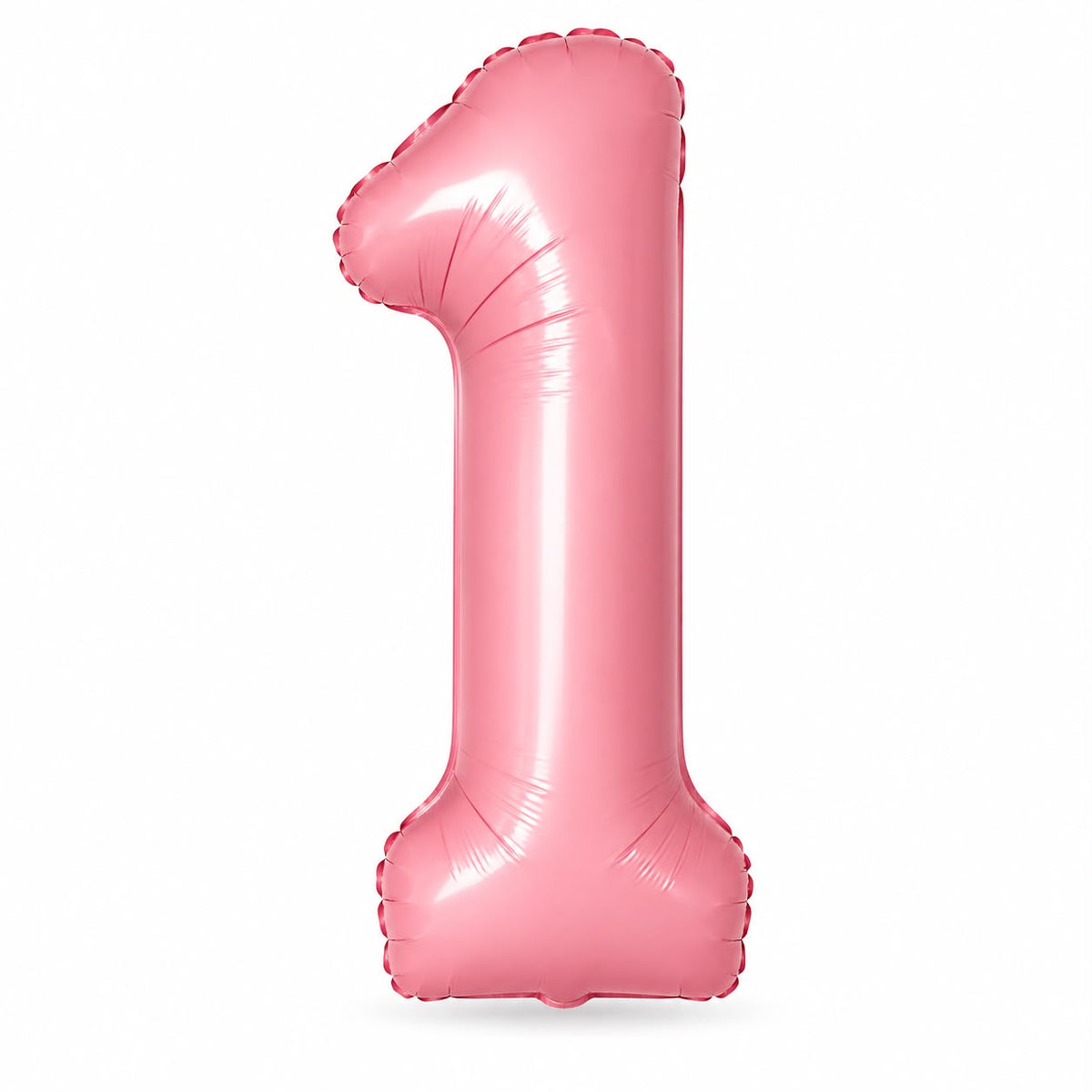 Globo Número rosa. 1