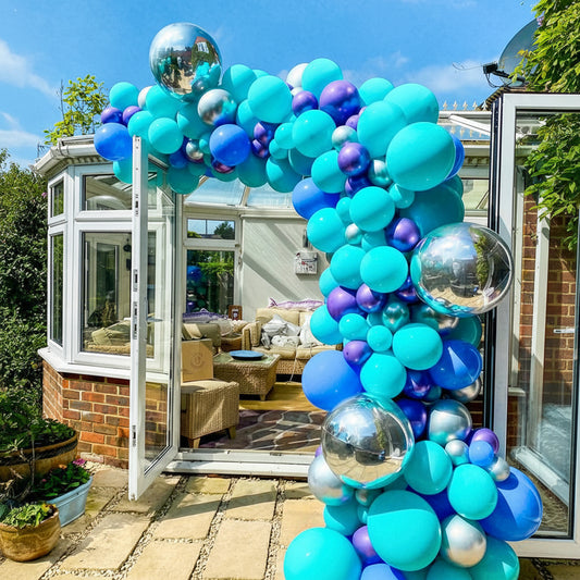 Guirlanda de globos para cumpleaños