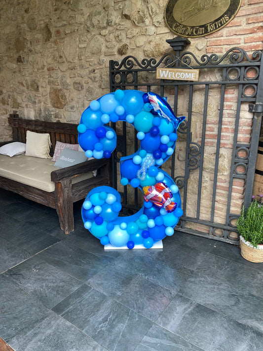 Módulo de número de globos marinos