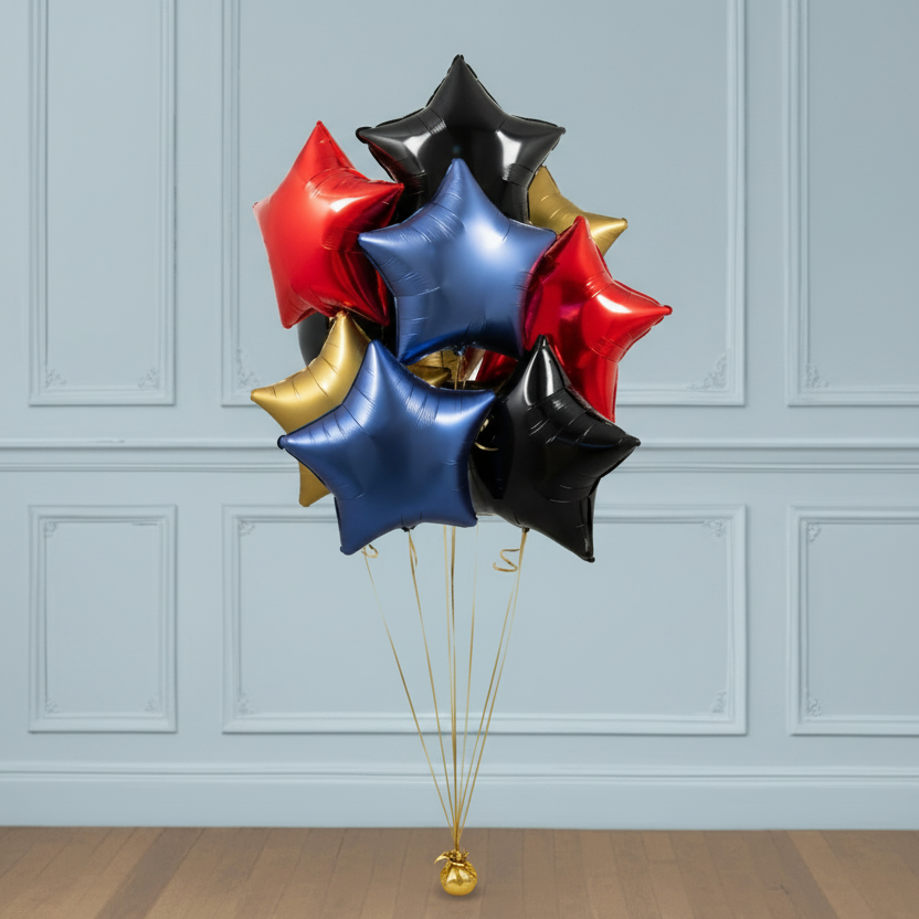Ramo de Globos Estrellas