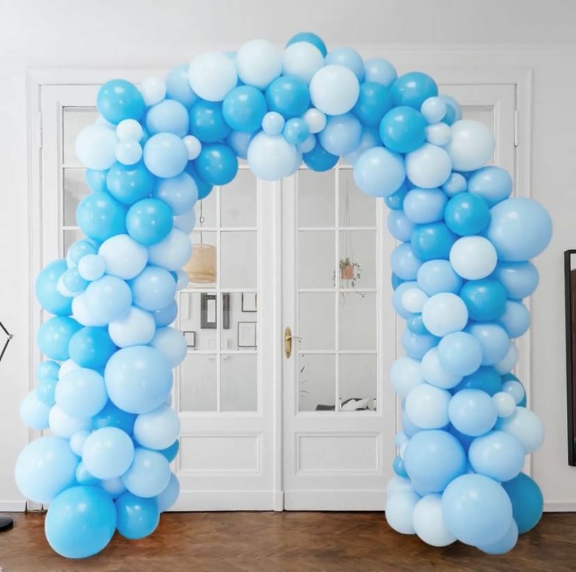 Arco para puerta multicolor