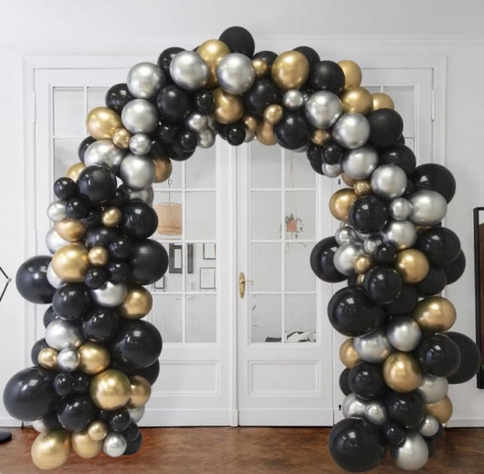 Arco para puerta multicolor