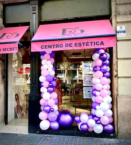 Guirnalda de globos para inauguración