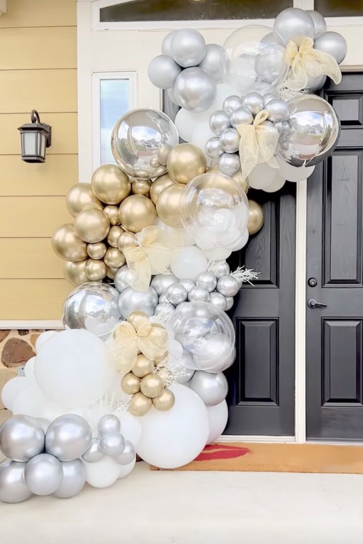 Guirlanda de globos para boda