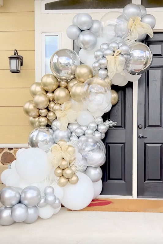 Guirlanda de globos para boda