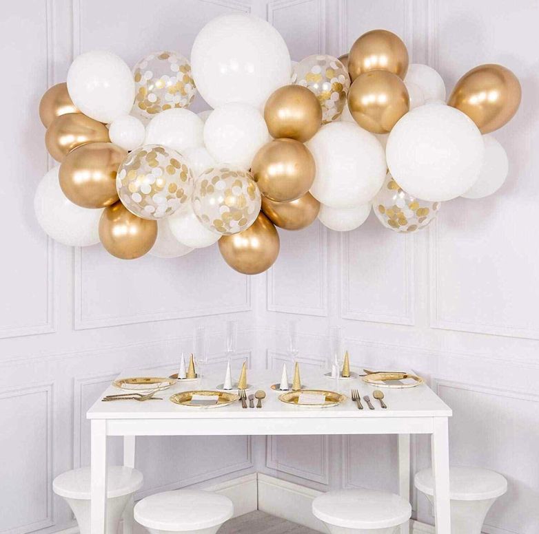 Guirnalda de globos para bautizo
