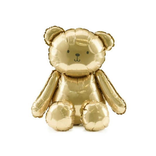 Globo Foil Oso Oro