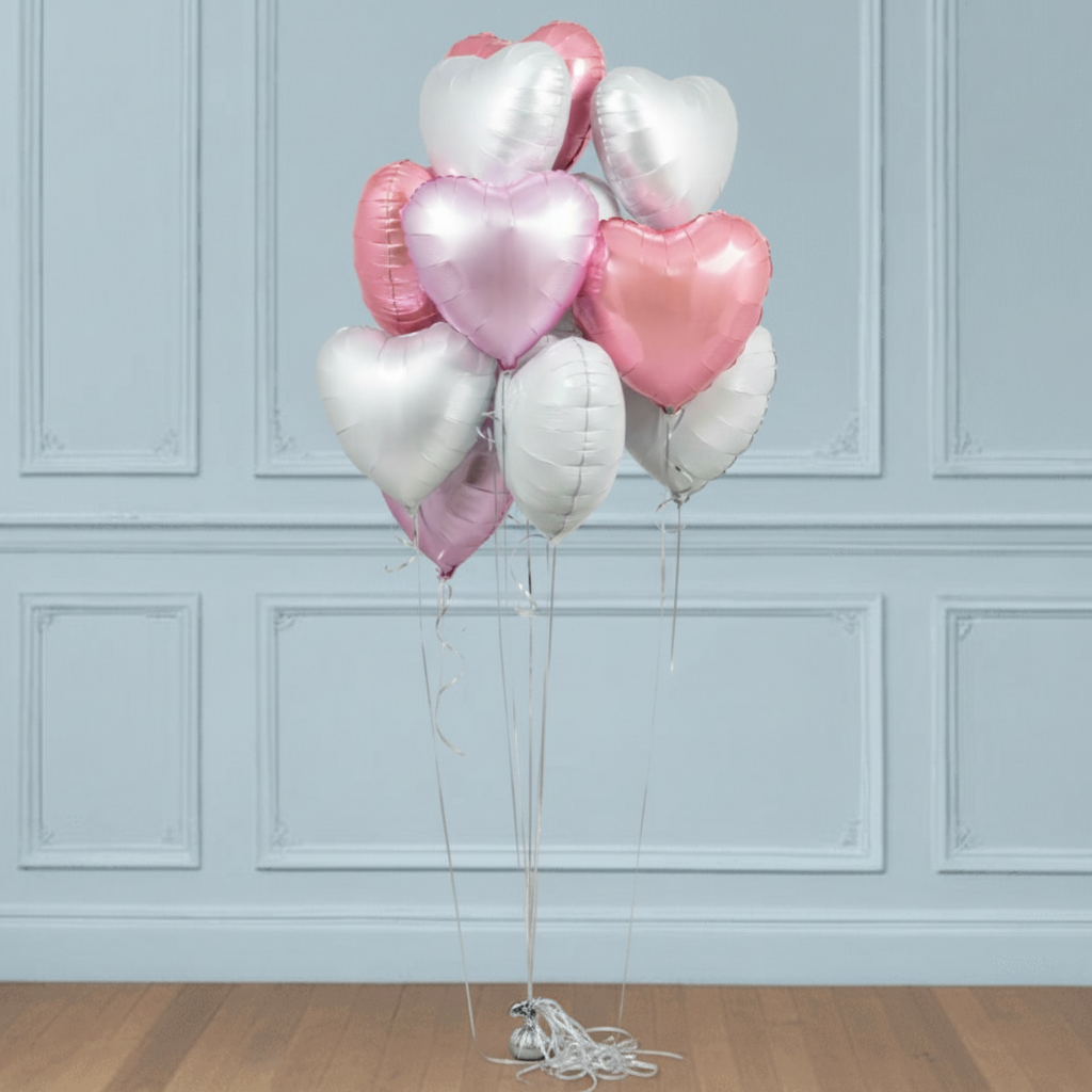 Globos de corazones Ternura