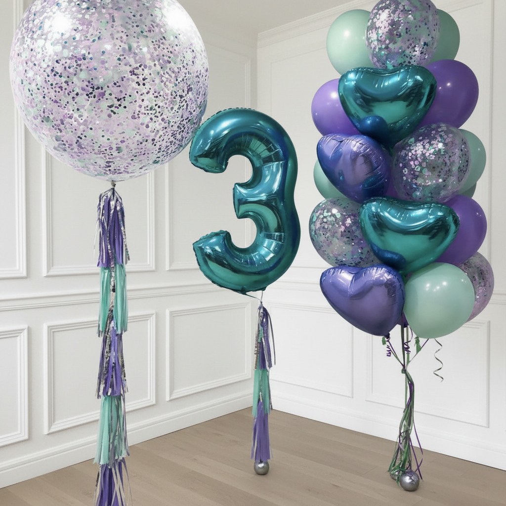 Ramo de globos para cumpleaños