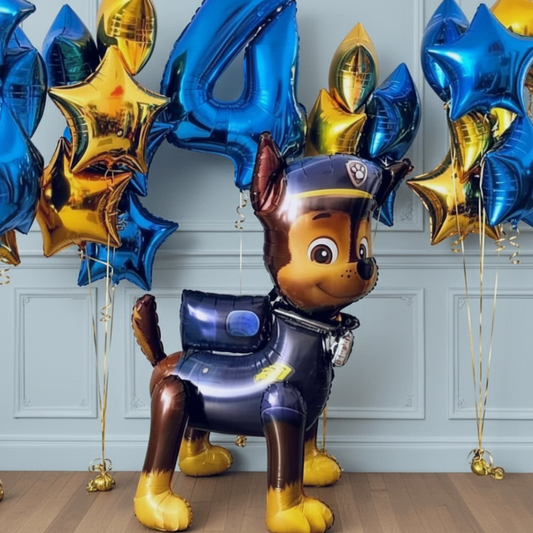 Fuente de globos La Patrulla Canina