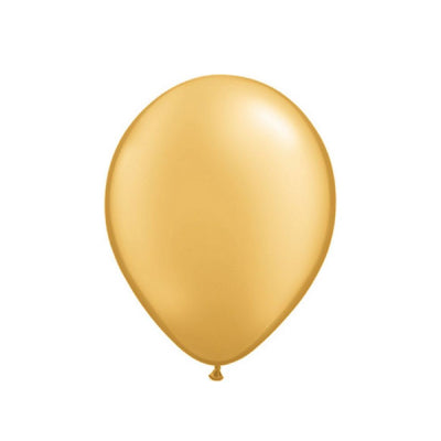 Globo de látex dorado metálico 12" (30cm)