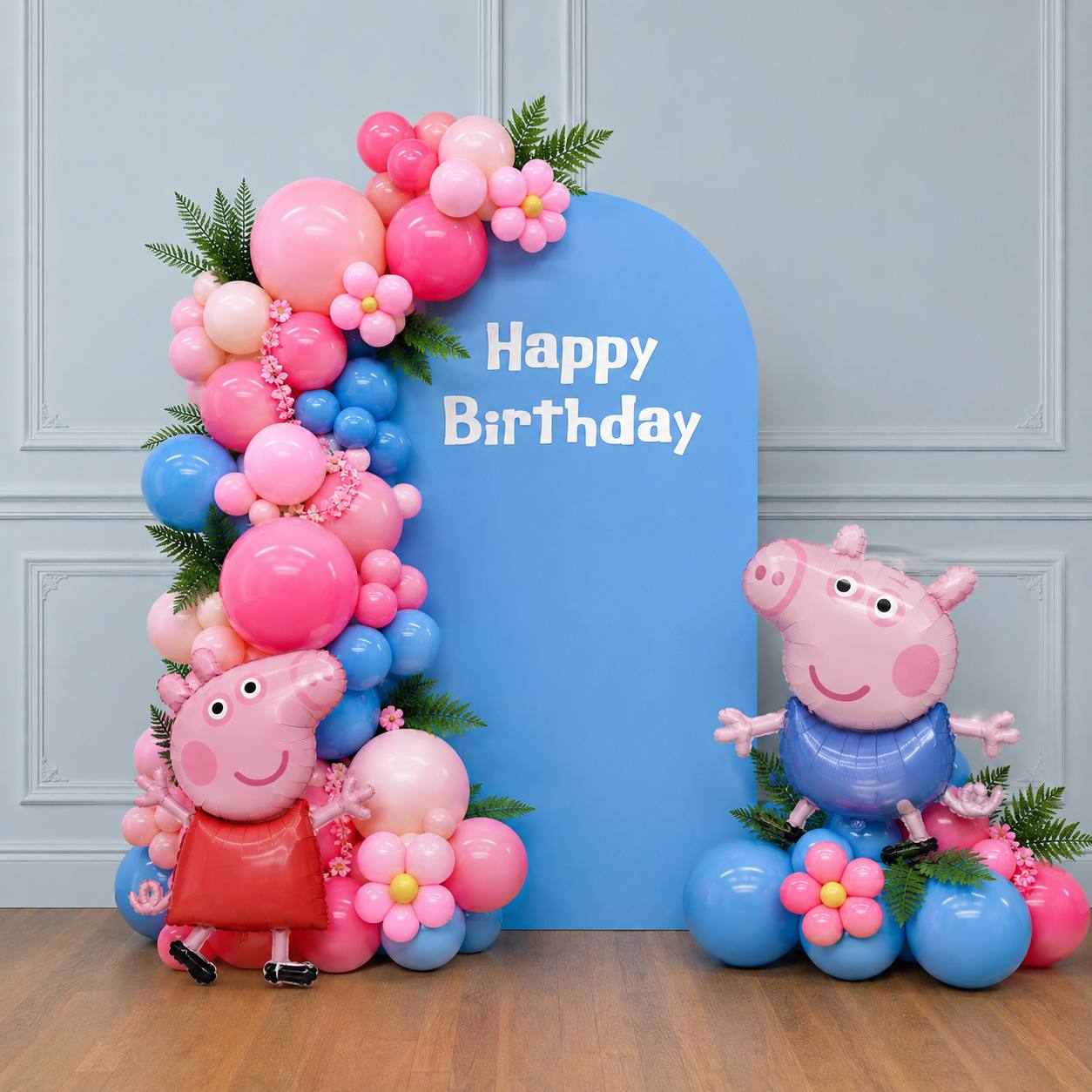 Arco de Globos Temático para Cumpleaños Infantiles